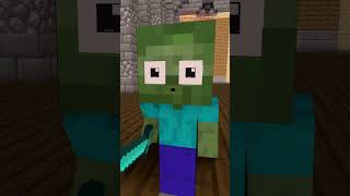 Sigma baby zombie😎 - Minecraft Animation -minecraft shorts