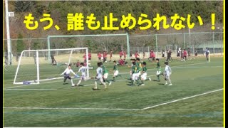 【聖和学園】新人戦！さすが仙台三高、前半は完ぺきな守備でした。