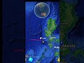 muscat to manila flight route oman 🇴🇲 philippines 🇵🇭 ✈️ flightpath googleearth flightroute map