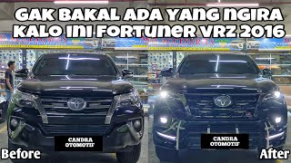 FORTUNER VRZ 2016 FULL UPGRADE EKSTERIOR JADI TAMPILAN FORTUNER GR SPORT TERBARU