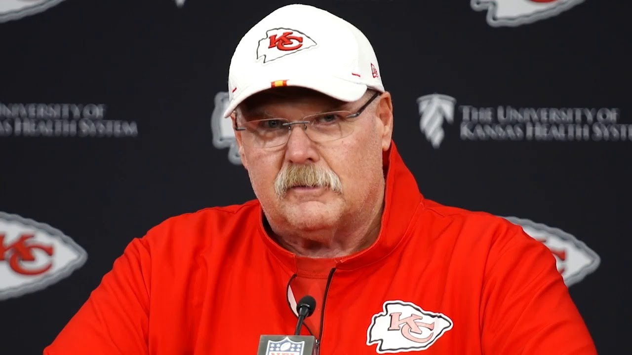 Chiefs Coach Andy Reid Getting Ready To Head Down To Florida - YouTube