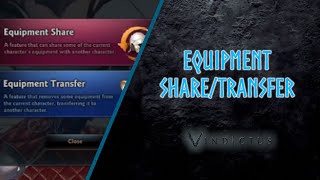 Vindictus Gear Share/Transfer