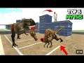 Dynasour attack on spinosaurus vs t-rex, jurassic park, jurassic park 3 trailer