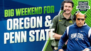 The College Football Recruiting Show: BIG weekend set for Penn State, Oregon | OU's class in danger?