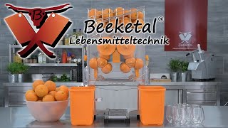 Beeketal Gastro Orangenpresse Saftpresse Orangensaftpresse Entsafter Orangen