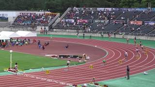 20170729 山形インターハイ 女子400mR 予選8組