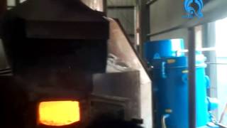 Haiqi biomass wood burner connect with the 10TPH steam boiler