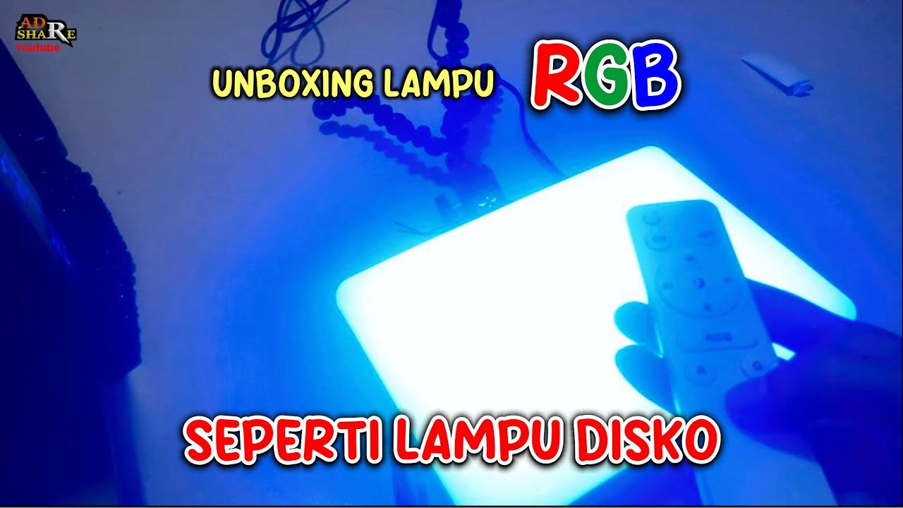 Unboxing Lampu Rgb Lampu Foto Led Lighting Kamera Youtube