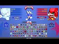 Perfect Nazo & Nazo VS Knuckles I Sonic Mugen Battle HD