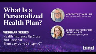 What is a personalized health plan?