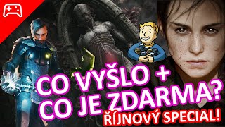 Co vyšlo, co je zdarma a co se vyplatí koupit v říjnu 2022? #gaming #hry #hraníher