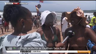 Festive Season | High activity at Durban beaches