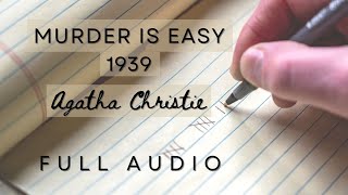 Murder is Easy 1939 by Agatha Christie | Full Length Audio | Audiobook echo