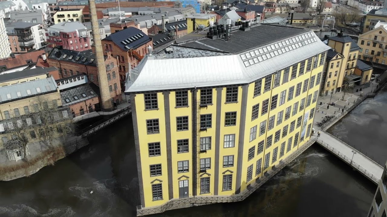 Norrköping Industrilandskapet Strömmen Industrial Landscape 🌊 Sweden 🇸🇪 ...