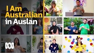 National Auslan Sign-Along | I am Australian | ABC Australia
