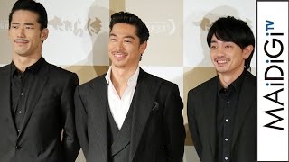 EXILE AKIRA、モントリオール映画祭の快挙に喜び　時代劇映画「たたら侍」で「最優秀芸術賞」受賞　会見1