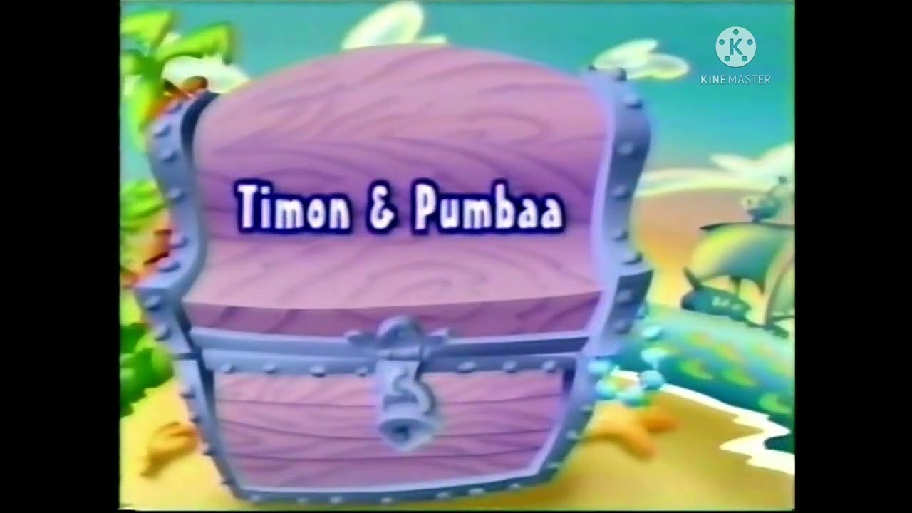 Toon Disney Timon & Pumbaa WBRB And BTTS Bumpers (1998) - YouTube