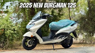 New 2025 Suzuki Burgman Street 125 Review | Suzuki Burgman 125 New Model 2025