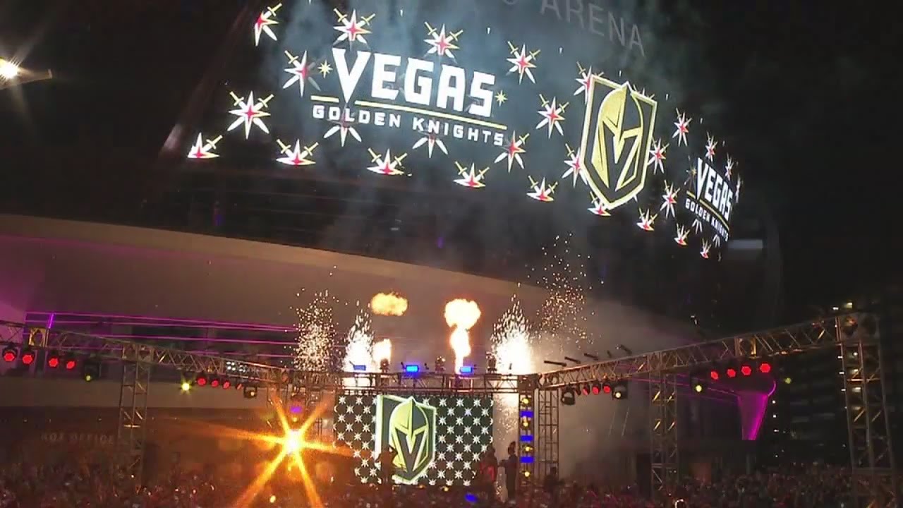 Welcome The Vegas Golden Knights - YouTube