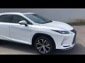 2020 RX 350 Eminent White Pearl