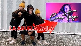 REACCIONANDO COVER TUSA KAROL G, Nicki Minaj KARINA Y MARINA feat Jose Serón -La abuela Baila 😱