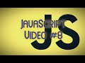 Codecademy: JavaScript Tutorial #8