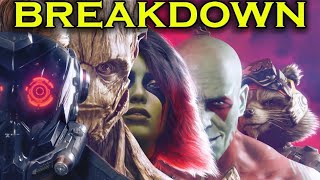 Gameplay Trailer Breakdown, Easter Eggs, & More! | Guardians of the Galaxy Game 2021
