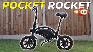 One of the smallest E-Bike's you can buy! - DYU D3F Mini Folding Electric Bike Review