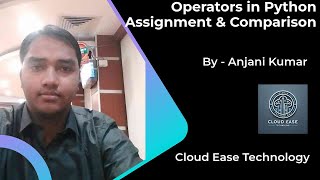 Python Operators | Assignment Operators in Python In Hindi | Comparison Operators in Python In Hindi