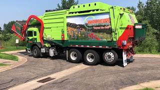 Walters Recycling and Refuse Garbage Trucks