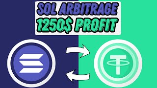 Crypto Arbitrage | Profit 10-18% | New Strategy Trading Solana | Solana News 202