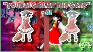 “Youkai Girl at the Gate” except AI continues the song! (touhou13: TD)