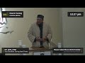 iscn friday khutbah stay steadfast during hard times dr. adel syed 1 24 25