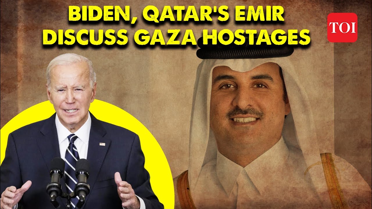 Israel-Gaza War | Joe Biden Speaks With Qatari Emir To Discuss Hostage ...