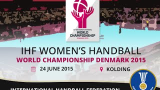 IHF Women's Handball - World Championship - Denmark 2015 - Draw