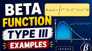 Beta Function Type III Examples | Engineering Mathematics | Solved Problems