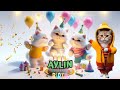 AYLIN HAPPY BIRTHDAY SONG - HAPPY BIRTHDAY AYLIN | Happy Birthday With Cat Names