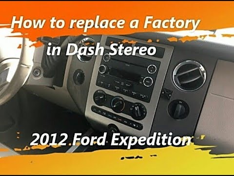 Install A New Radio 2017 Ford Expedition