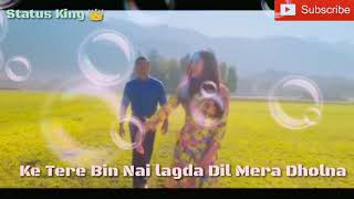 Tere Bin Nhi lagda Dil Mera | Simmba movie song |status King creation 👑