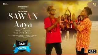 Sawan Aya - V boY X ZB | Official Music Video | Music- ExE | Bam Bhole Rap Song