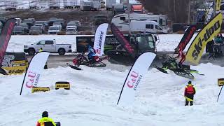 Snocross Round #7 Pro Highlights | Valcourt, QC (Race 2 of 3)