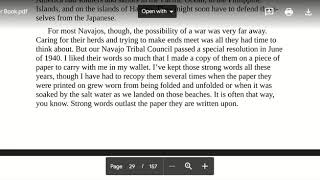 Ch. 6 Code Talker