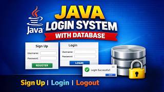 Java GUI Project: Login Management System with Swing UI
