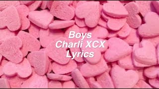 Boys  Charli Xcx Lyrics