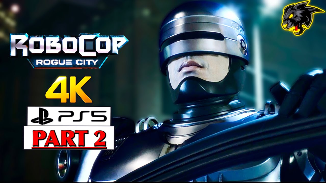 ROBOCOP ROGUE CITY Gameplay Walkthrough Part 2 [4K 60FPS PS5] - No ...