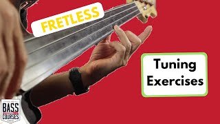 3 Fretless Bass Guitar Exercises: Play In Tune!