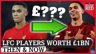 LIVERPOOL PLAYERS WORTH £1BILLION!? | Transfer Values Then & Now | Salah, Alisson, van Dijk