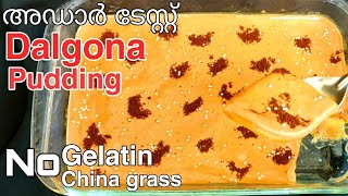 ചുമ്മാതല്ല വൈറൽ ആയത് അഡാർ ടേസ്റ്റ് | Dalgona Pudding  Recipe Malayalam with English subtitles