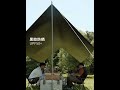 flysheet naturehike cnk23zp010 black glue vinyl canopy sun shelter sunscreen tarp tent bushcraft