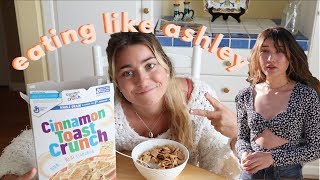 I Tried Eating Like Ashley aka BestDressed For a Day  (but vegan)